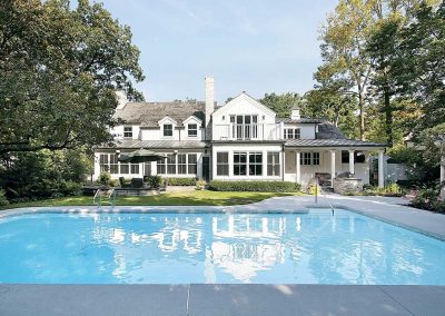 Empire Pool Backyard of house with large pool