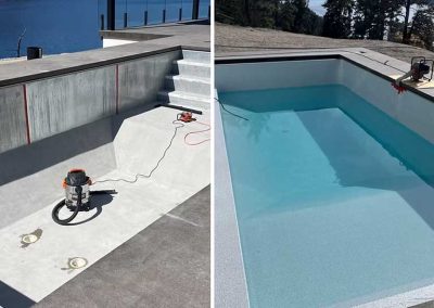 Empire Pool & Patio pool construction almost complete